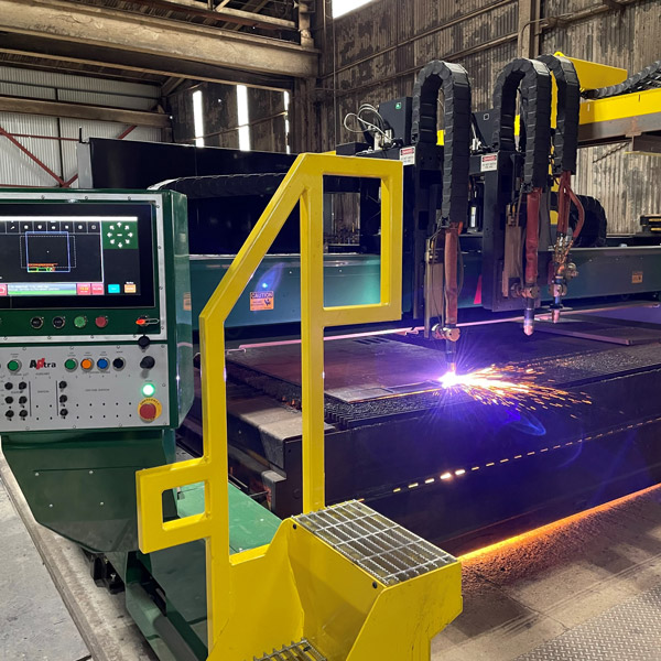 metal processing in factory